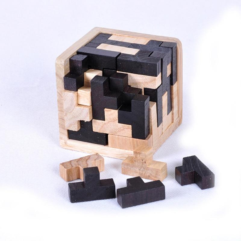 3DPuzzle™ - Puzzle Cube en bois | Jeux - Mon joujou Lyta